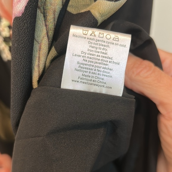 MESTIZA Althea Crepe Floral Print Midi A-Line Skirt - Picture 6 of 16